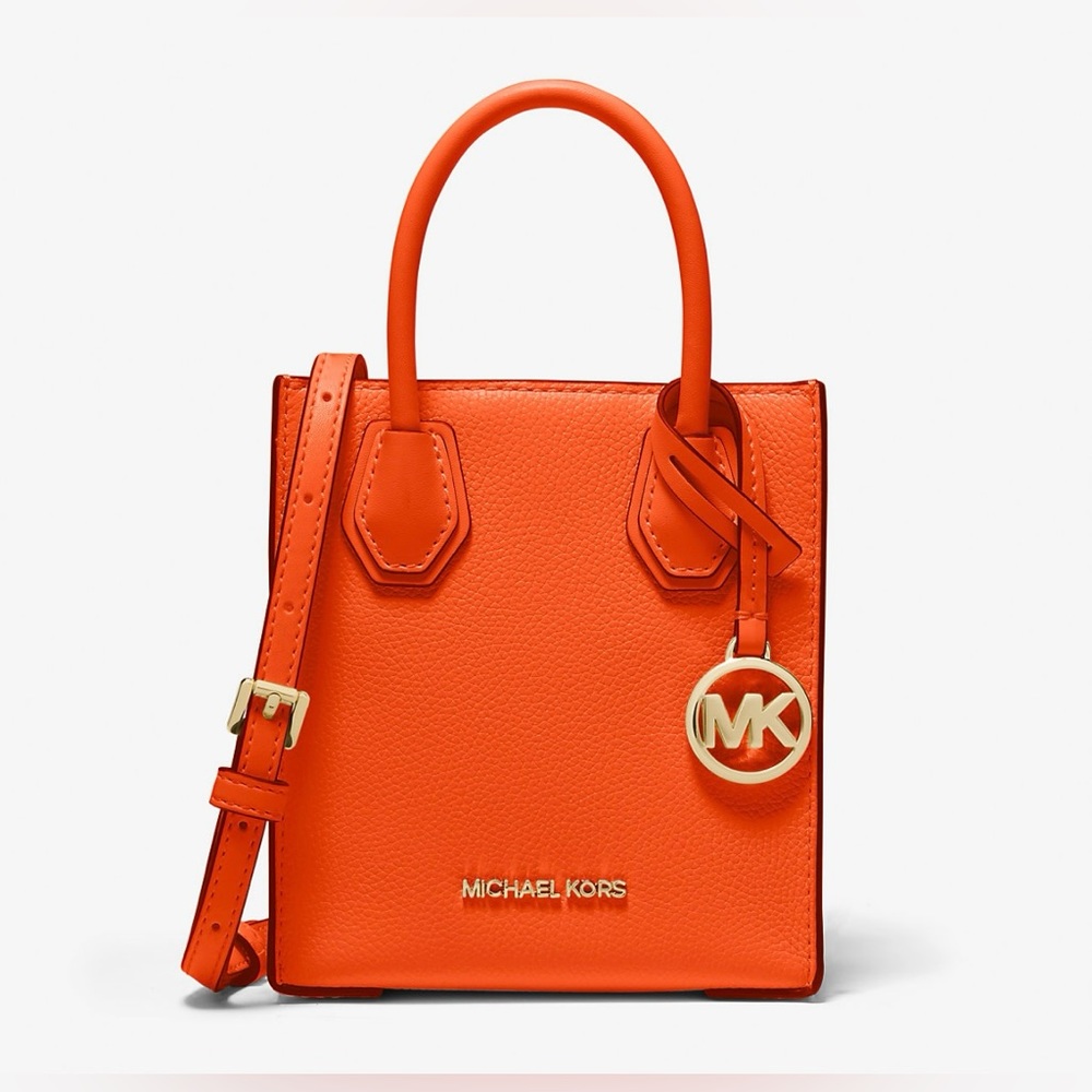 Mercer Extra-Small Pebbled Leather Crossbody Bag